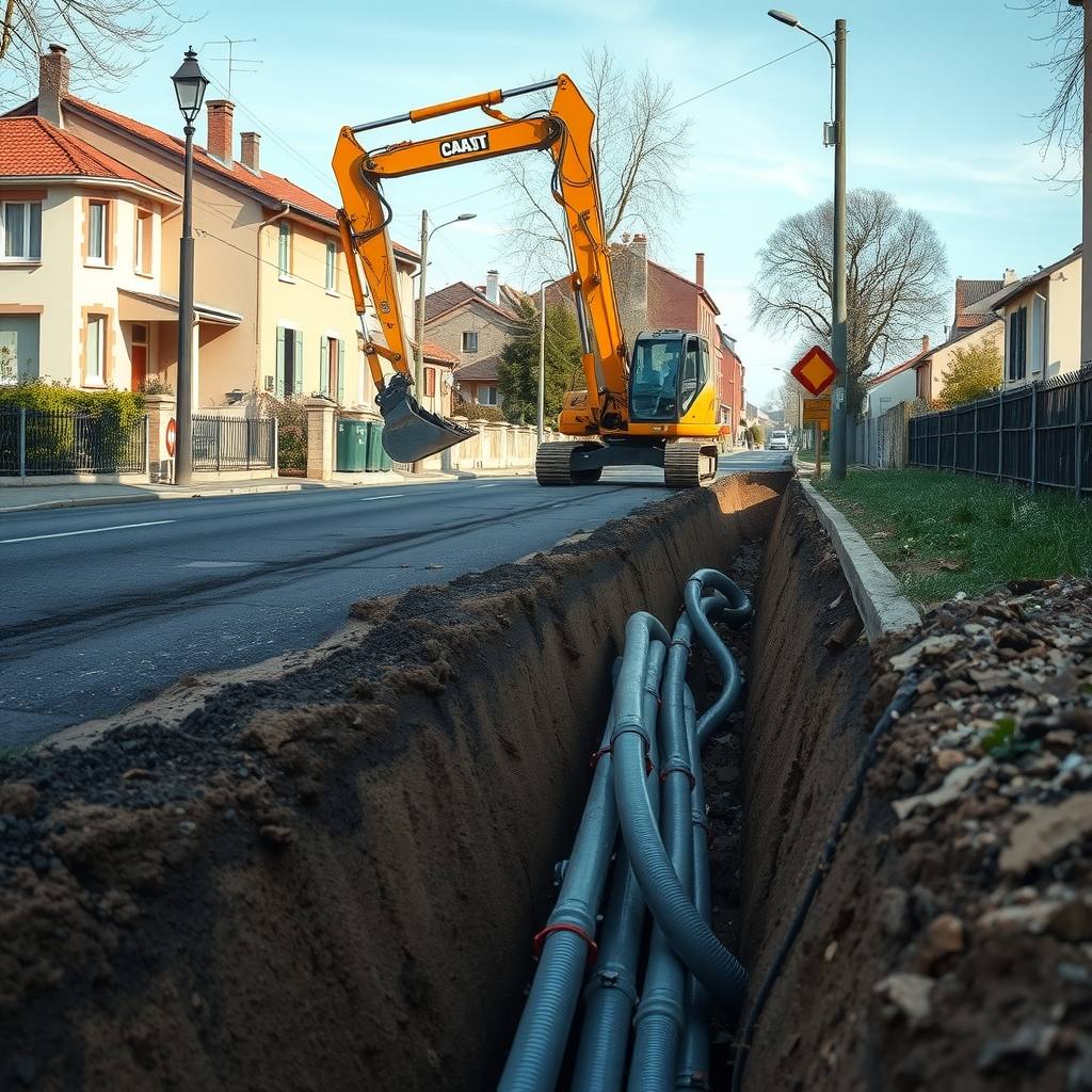 travaux publics à Toulouse (illustration)