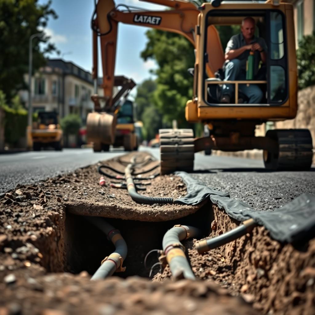 travaux publics à Toulouse (illustration)