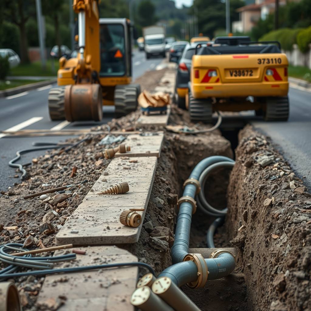 travaux publics à Toulouse (illustration)